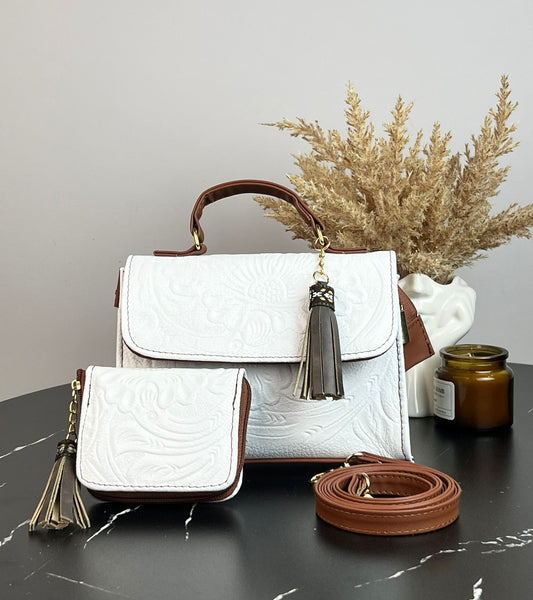 DUO DELIA PIEL BLANCO