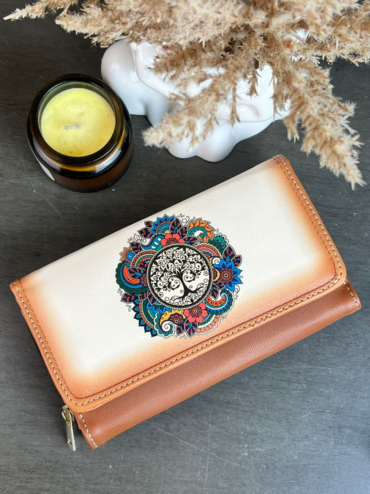 DB CARTERA ARBOL DE LA VIDA HUESO