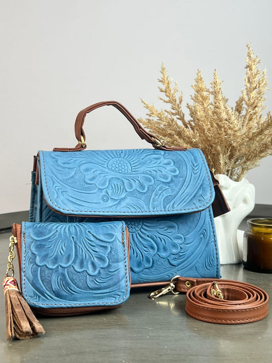 DUO DELIA PIEL INDIGO