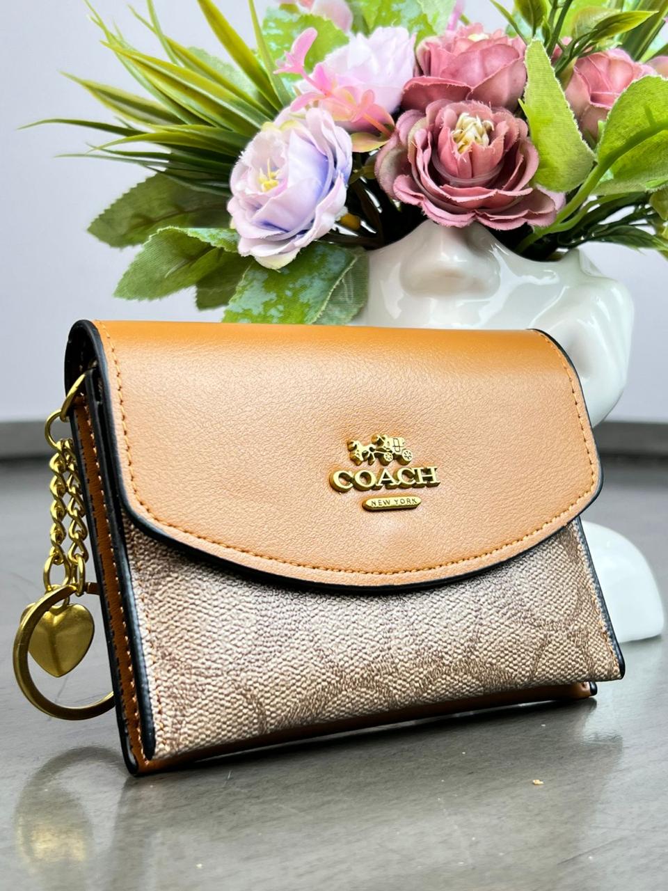 MONEDERO COACH KHAKI/CAMEL