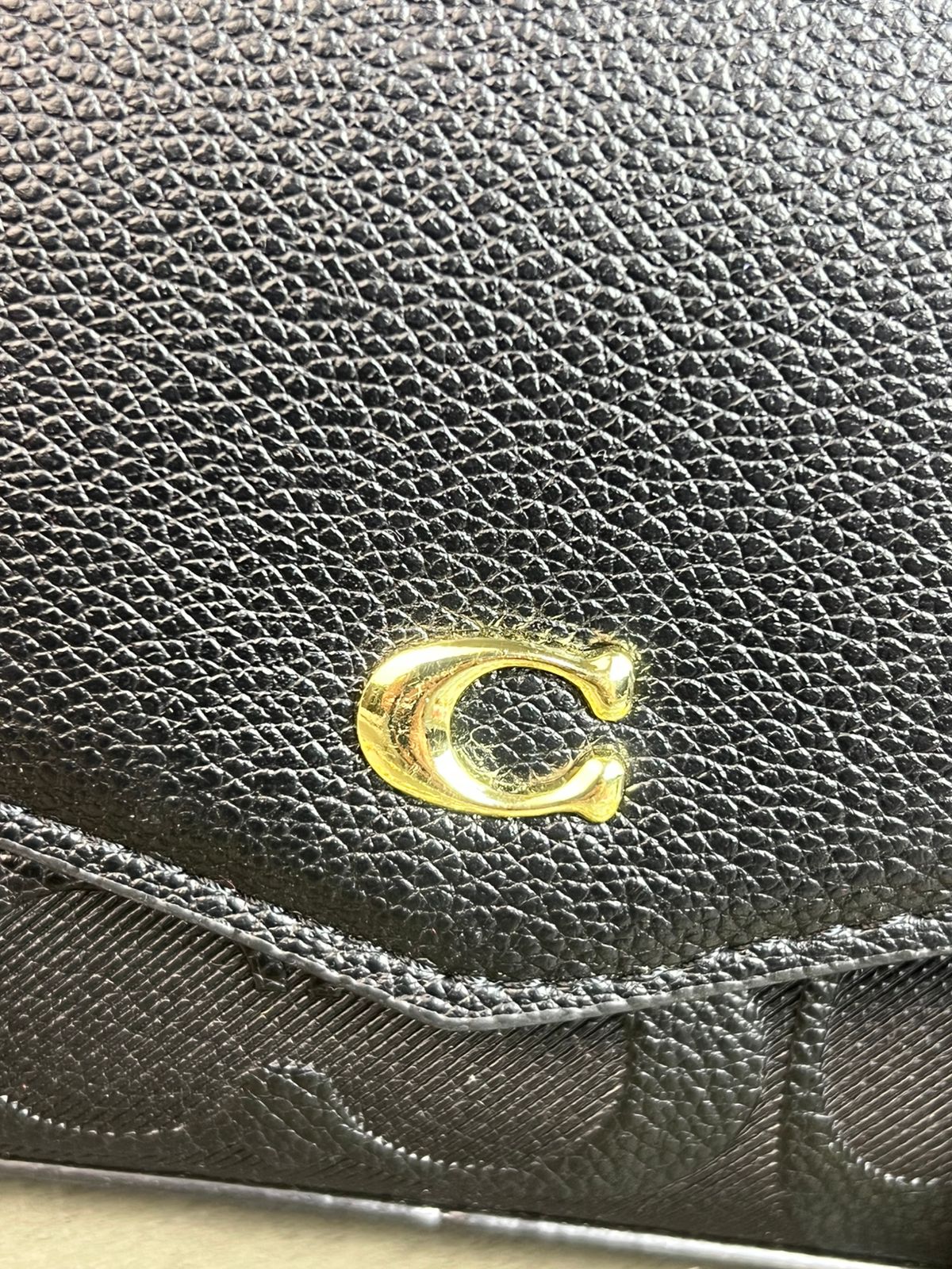 DUO COACH CROSSBODY Y MONEDERO NEGRO