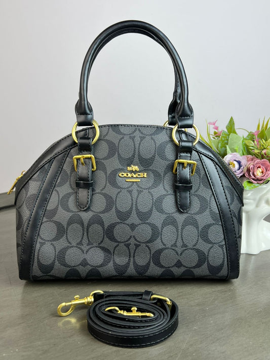 COACH MEDIA LUNA NEGRO