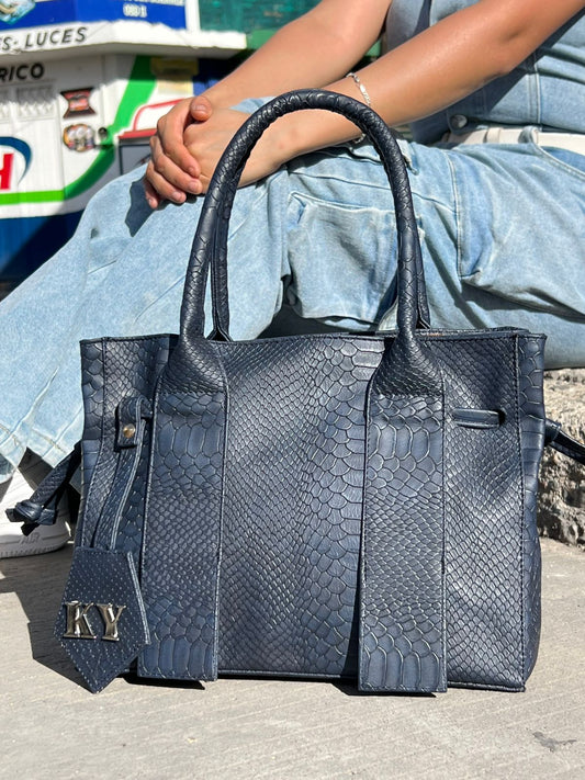 HERA MED PITÓN AZUL MARINO