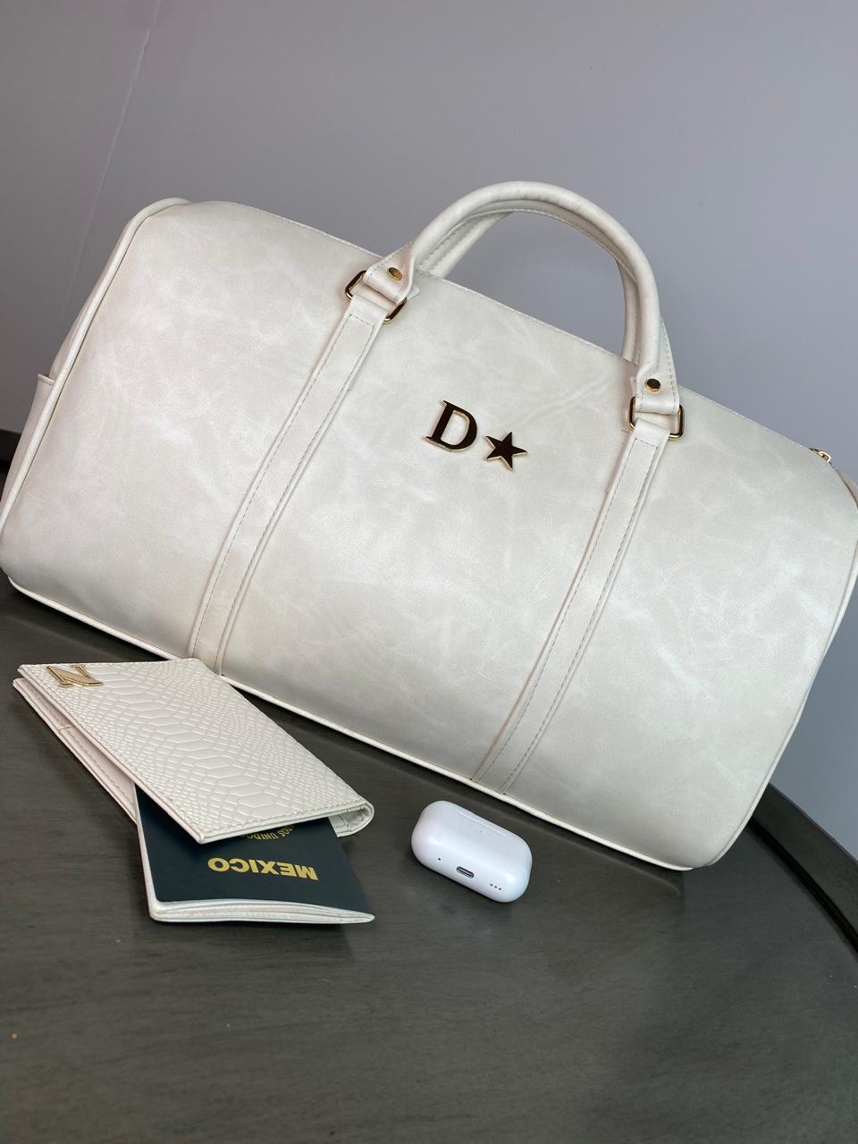 MALETA LCON TAG LATERALES HUESO FRESNO H/DORADO