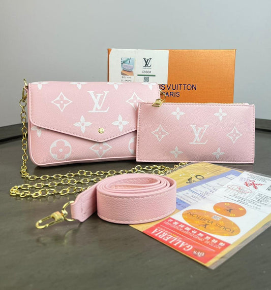 CROSSBODY LOUIS VUITTON ROSA
