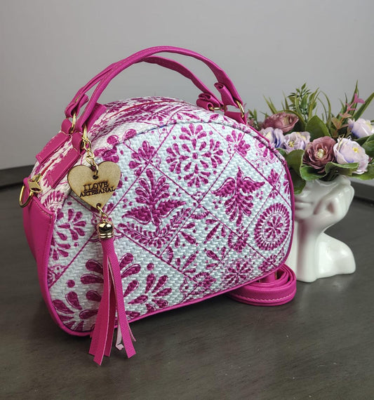 MALETITA YUTE TALAVERA FLORES FIUSHA/F BLANCO