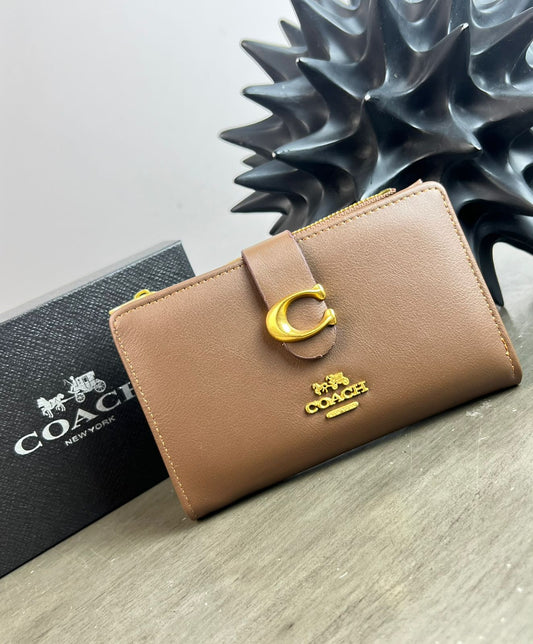 CARTERA COACH BROCHE CAFE LISA
