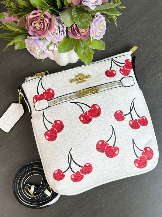BANDOLERA COACH /BLANCA CEREZAS