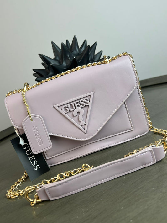 CROSSBODY GUESS V LILA LISO