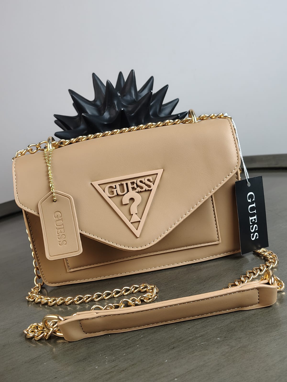 CROSSBODY GUESS V KHAKI LISO