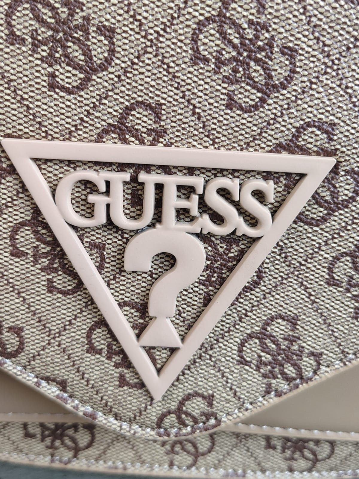 CROSSBODY GUESS V KHAKI LISO