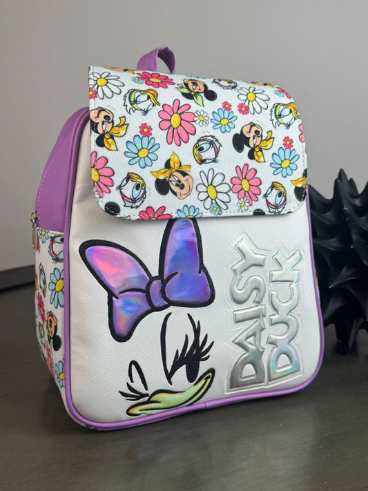 MOCHILA PERSONAJE DAISY BLANCO/LILA