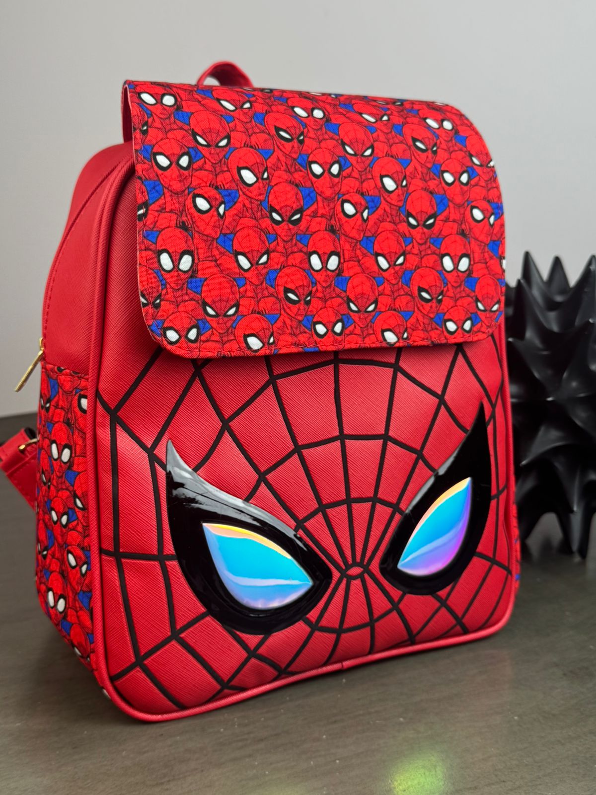 MOCHILA PERSONAJE SPIDERMAN ROJO