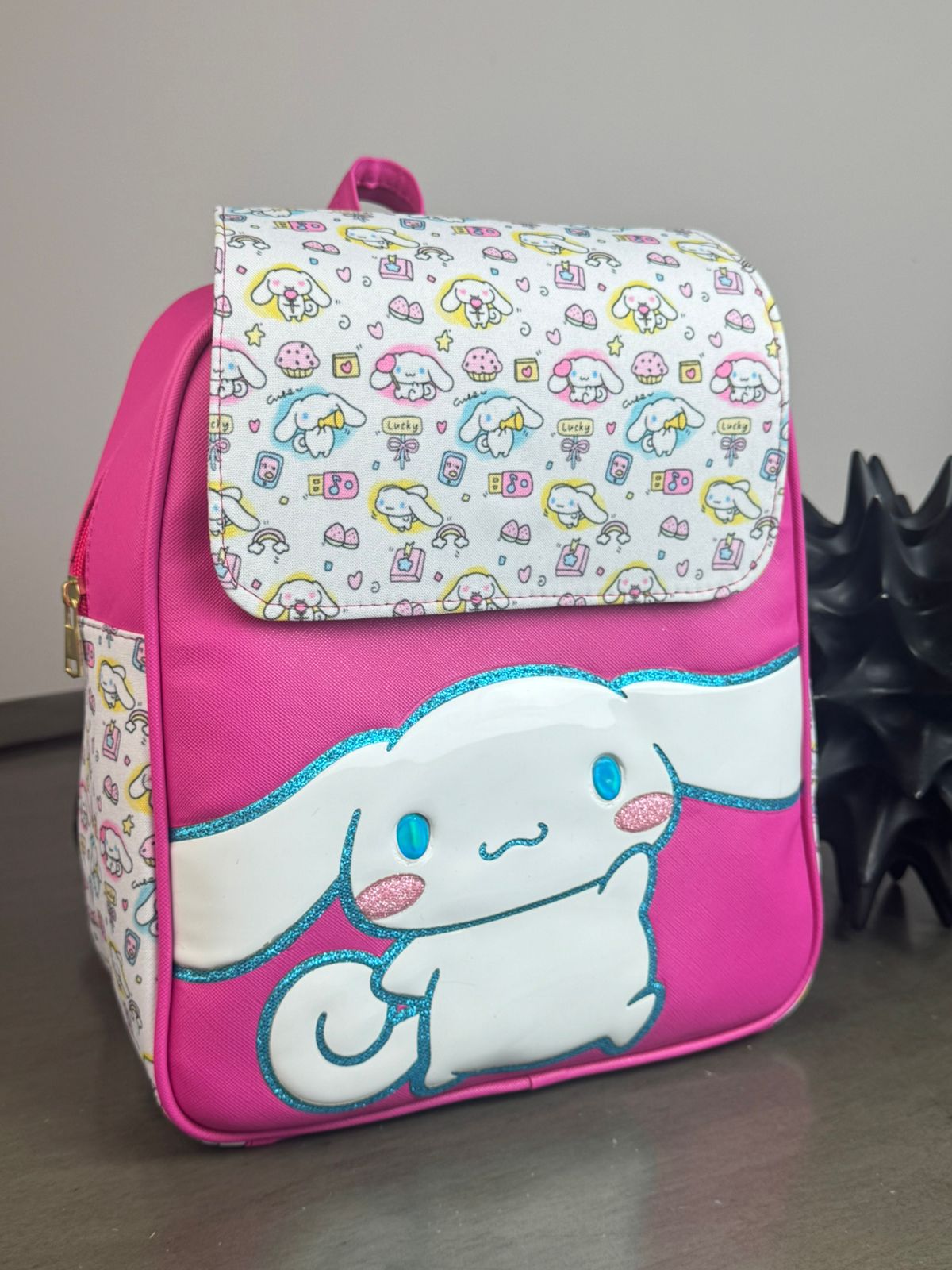 MOCHILA PERSONAJE CHINNAMOROLL ROSA