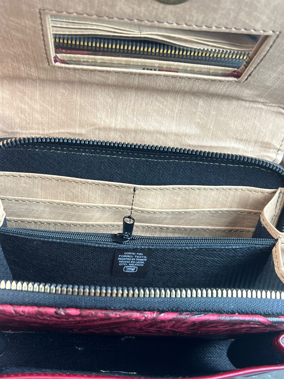MAOMA DELIA DOBLE BUHO KHAKI/AMARILLO Y AZUL