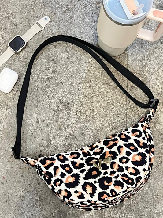 BOLSA WANDA TIPO BOHO COLOR ANIMAL PRINT