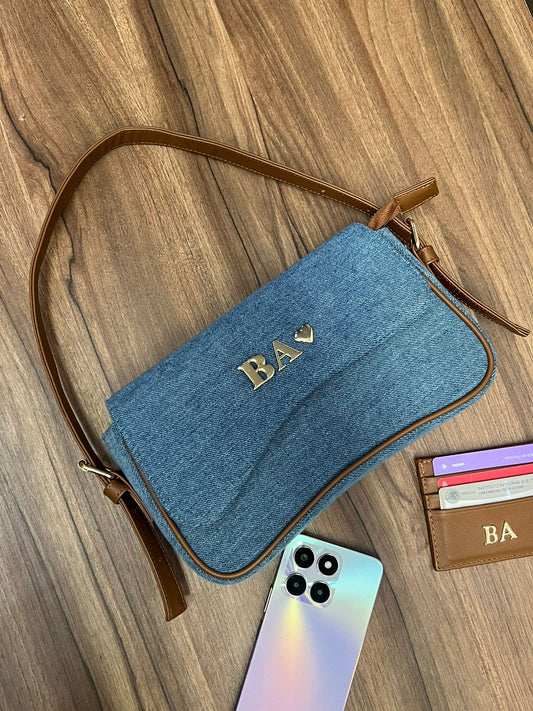 AGATHA DENIM/CAMEL