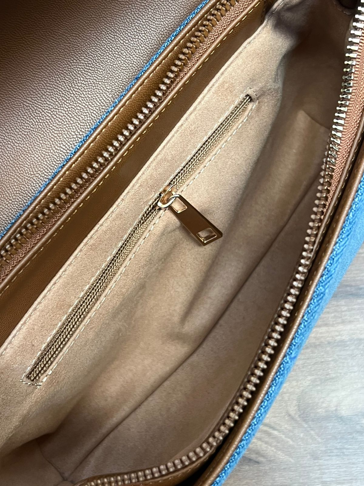 AGATHA DENIM/CAMEL