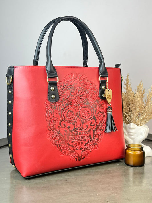 MONTECARLO CINCELADA CALAVERA ROJO/NEGRO