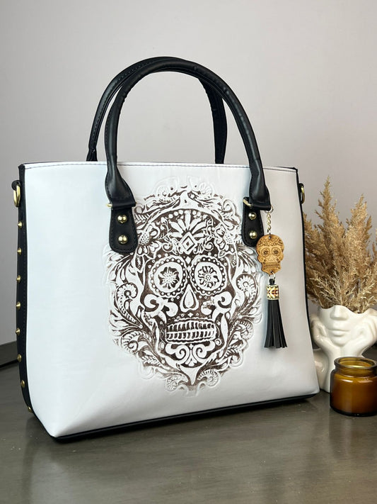 MONTECARLO CINCELADA CALAVERA BLANCO/NEGRO