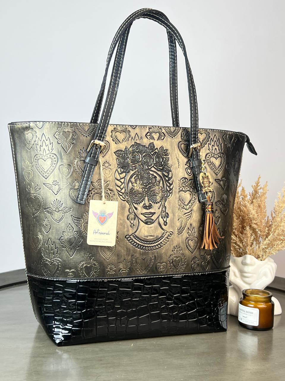DB GDE PAOLA FRIDA NEGRO/BRONCE