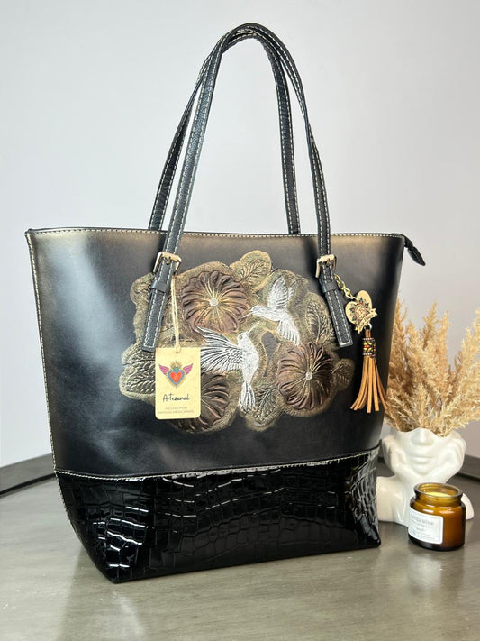 DB GDE PAOLA COLIBRI 2 NEGRO/PLATA/DORADO