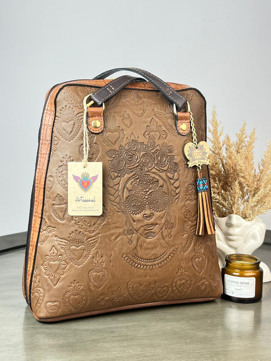 DB MOCHILA CAPRI FRIDA SERATOGA CAFE
