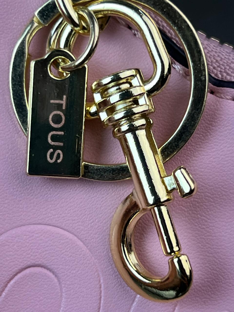 MONEDERO CORAZON TOUS CAMEL