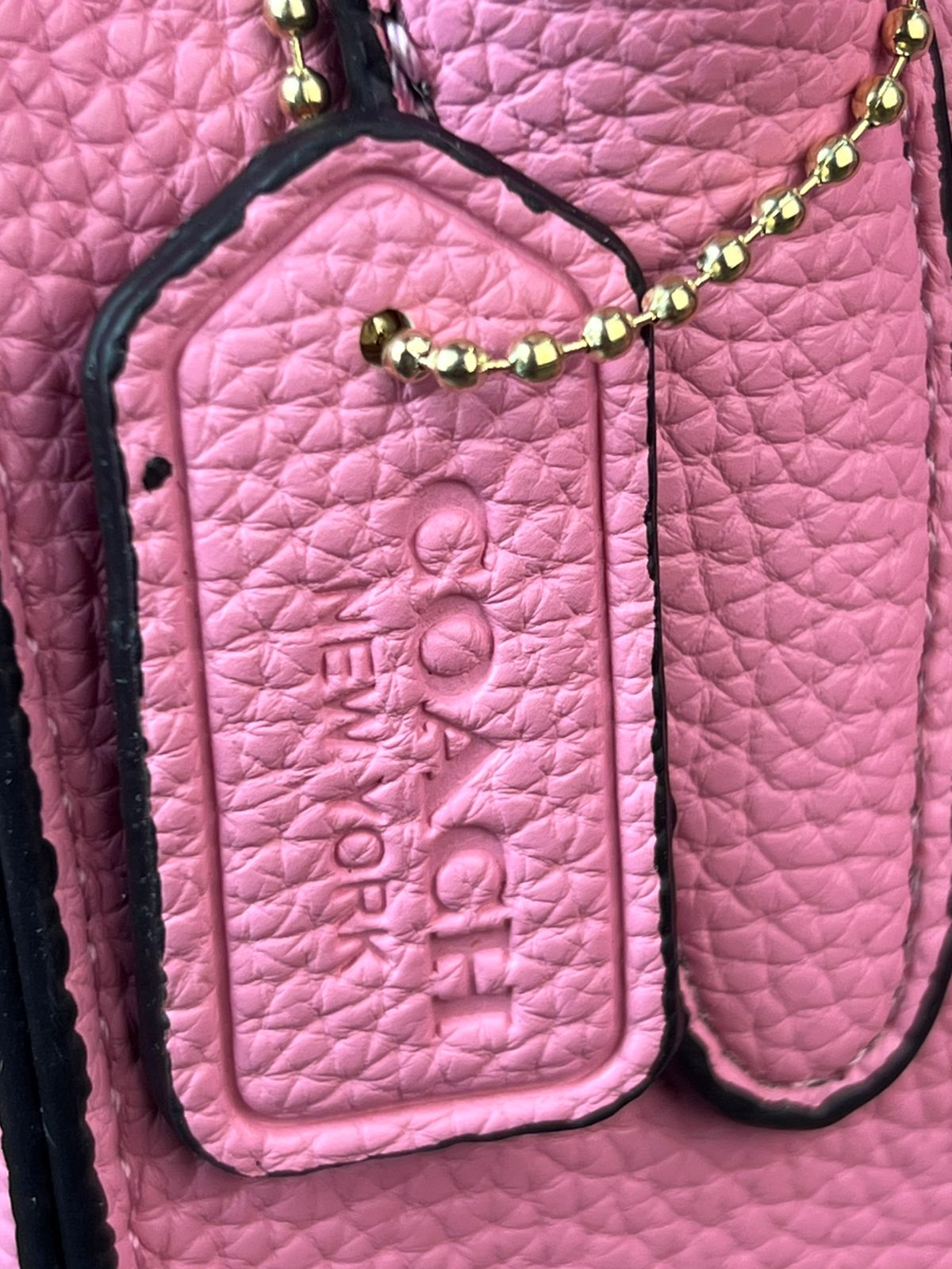 DUO BOLSO/MINI BOLSO COACH NEGRO ESTAMPADO