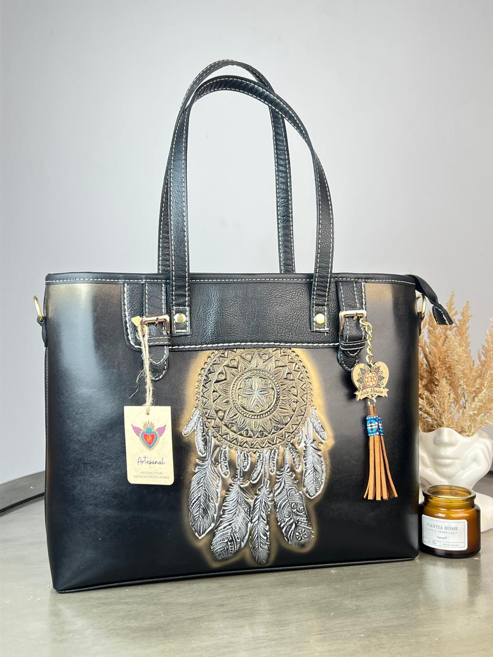 DB GDE LUCERO ATRAPASUEÑOS NEGRO/PLATA/DORADO