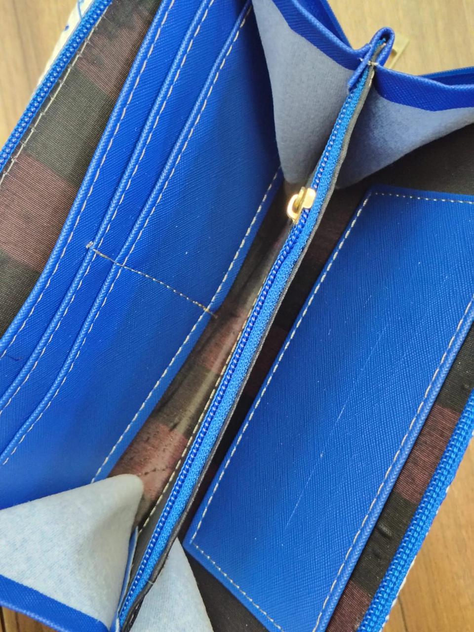 PORTACELULAR/CARTERA YUTE VERTICAL TALAVERA AZUL REY F BLANCO