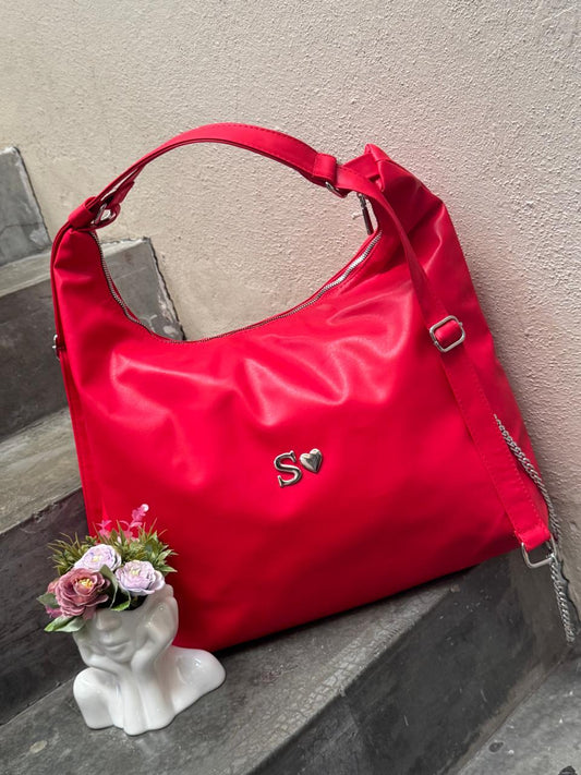 MOIRA COLOR ROJO H/PLATA