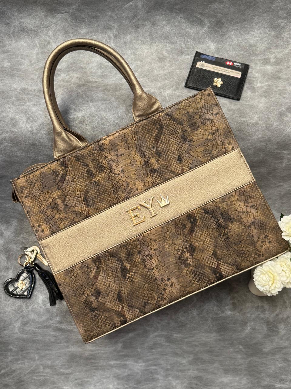 TOTE CLASICA GDE ESPECIAL VIBORA TITANIUM