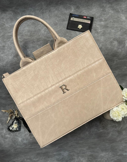 TOTE CLASICA GDE ESPECIAL NUDE DRILO