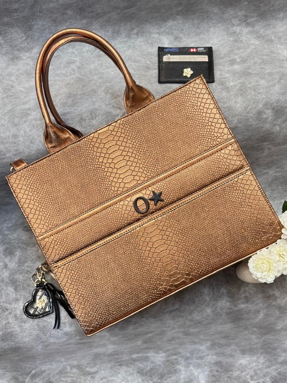 TOTE CLASICA GDE COBRE METÁLICO