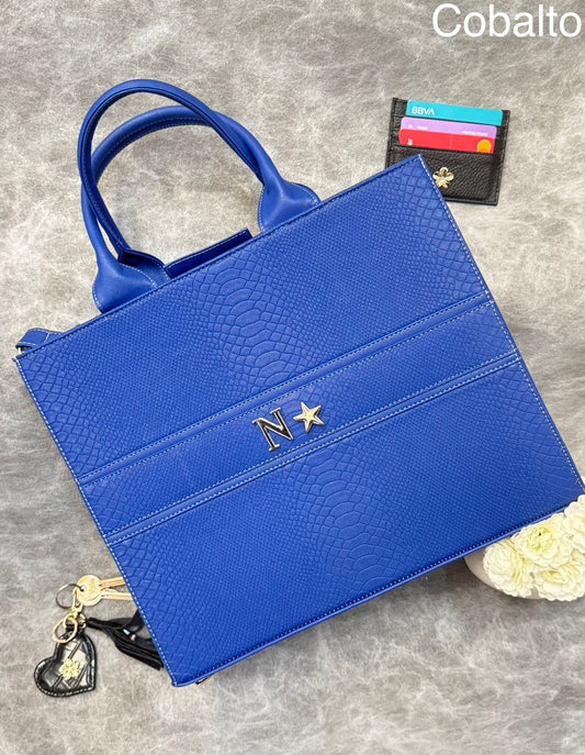 TOTE CLASICA GDE COBALTO