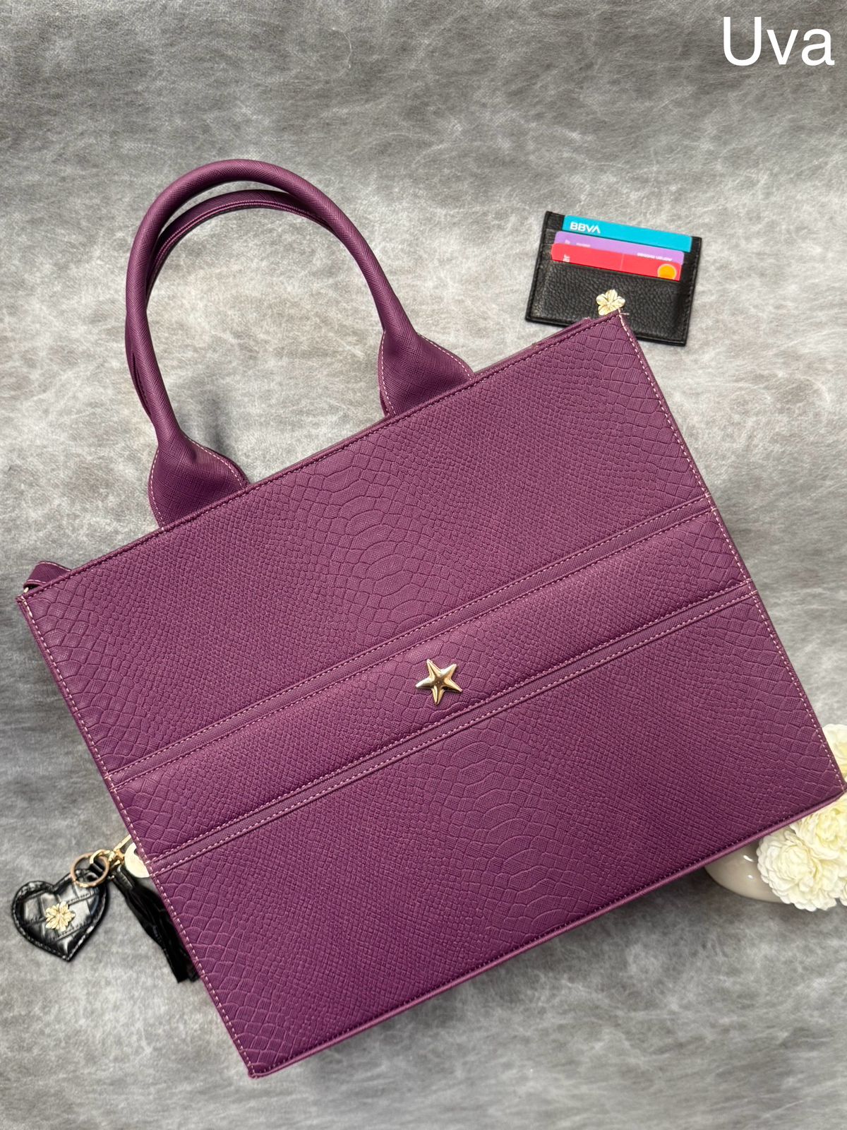 TOTE CLASICA GDE UVA