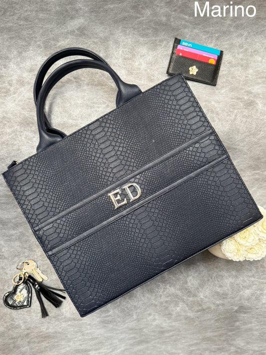 TOTE CLASICA GDE AZUL MARINO
