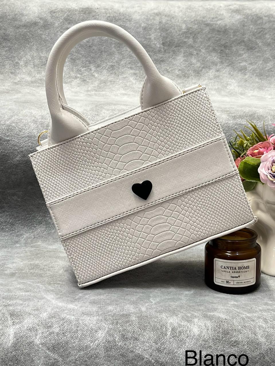 TOTE CLASICA MINI BLANCO