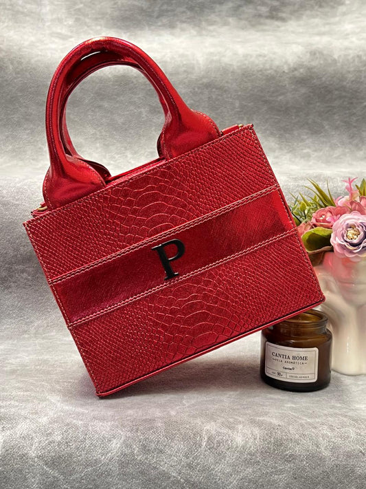 TOTE CLASICA MINI ROJO METALICO