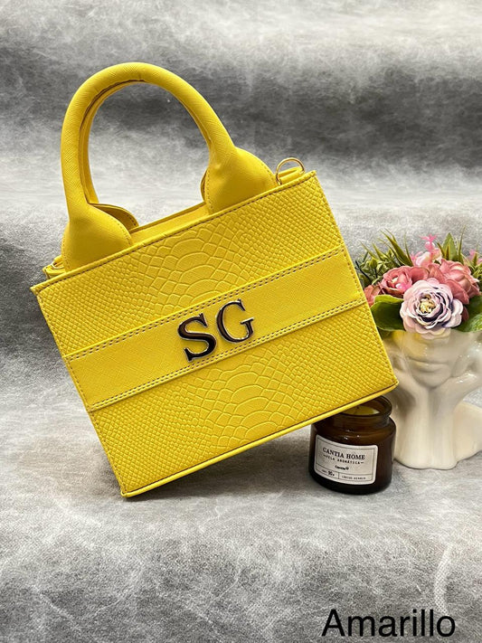 TOTE CLASICA MINI AMARILLO