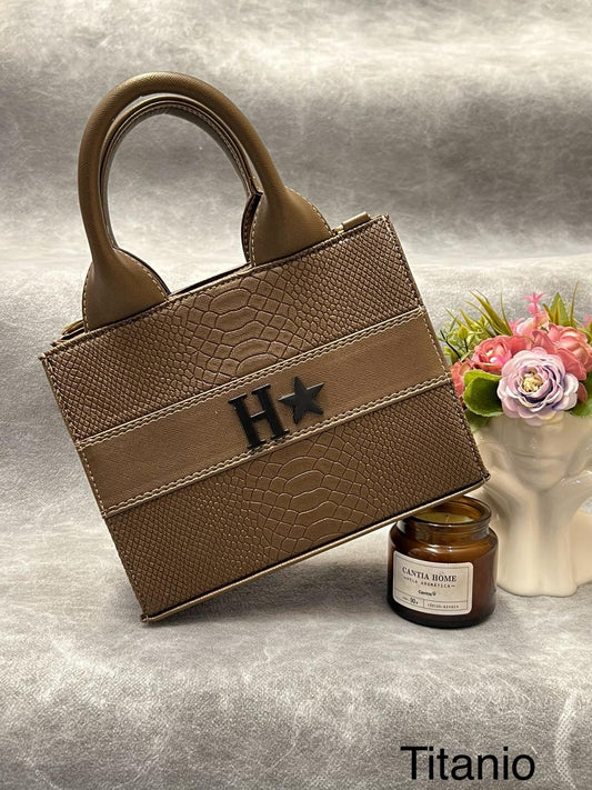 TOTE CLASICA MINI TITANIUM