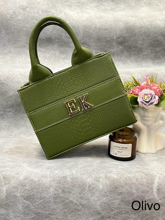 TOTE CLASICA MINI VERDE OLIVO