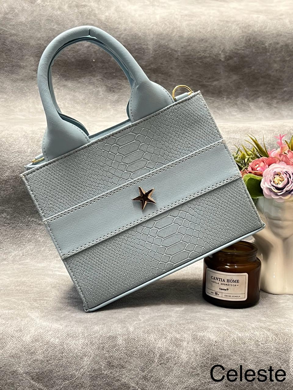 TOTE CLASICA MINI CELESTE