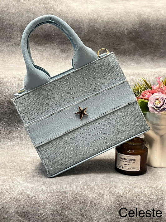 TOTE CLASICA MINI CELESTE