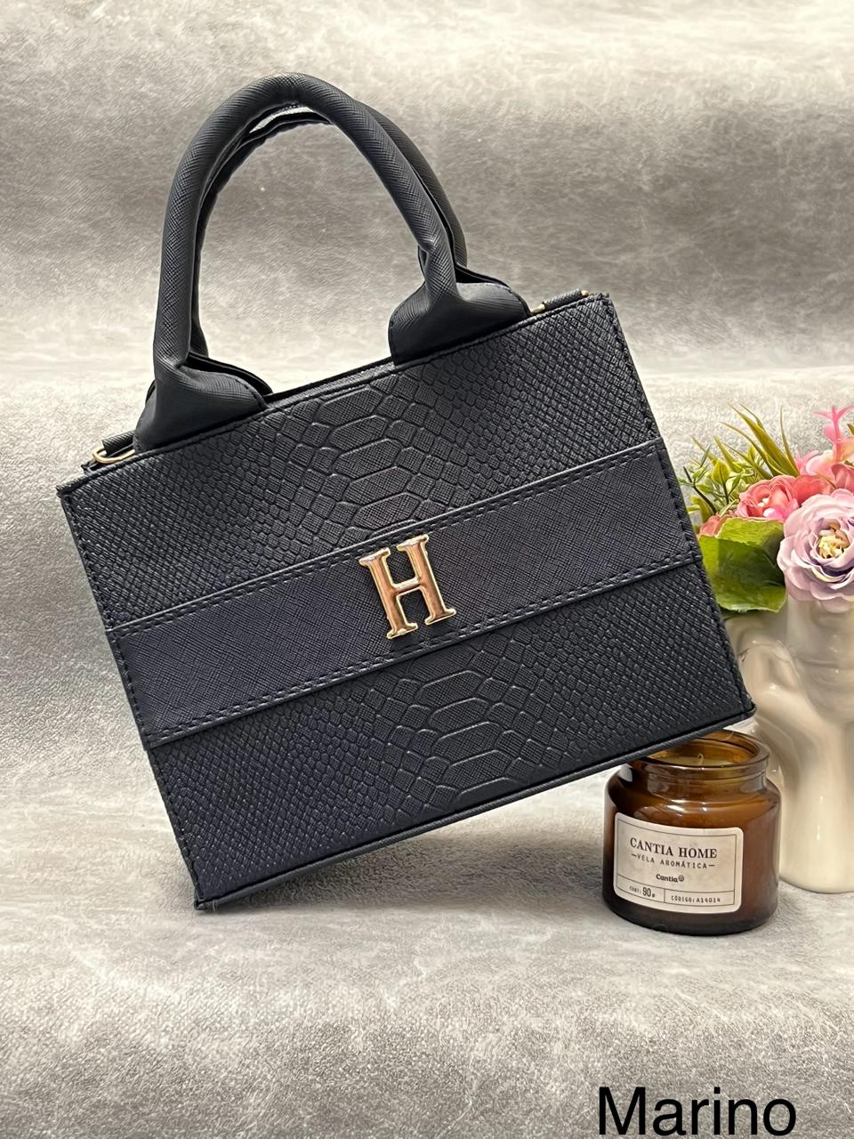 TOTE CLASICA MINI AZUL MARINO