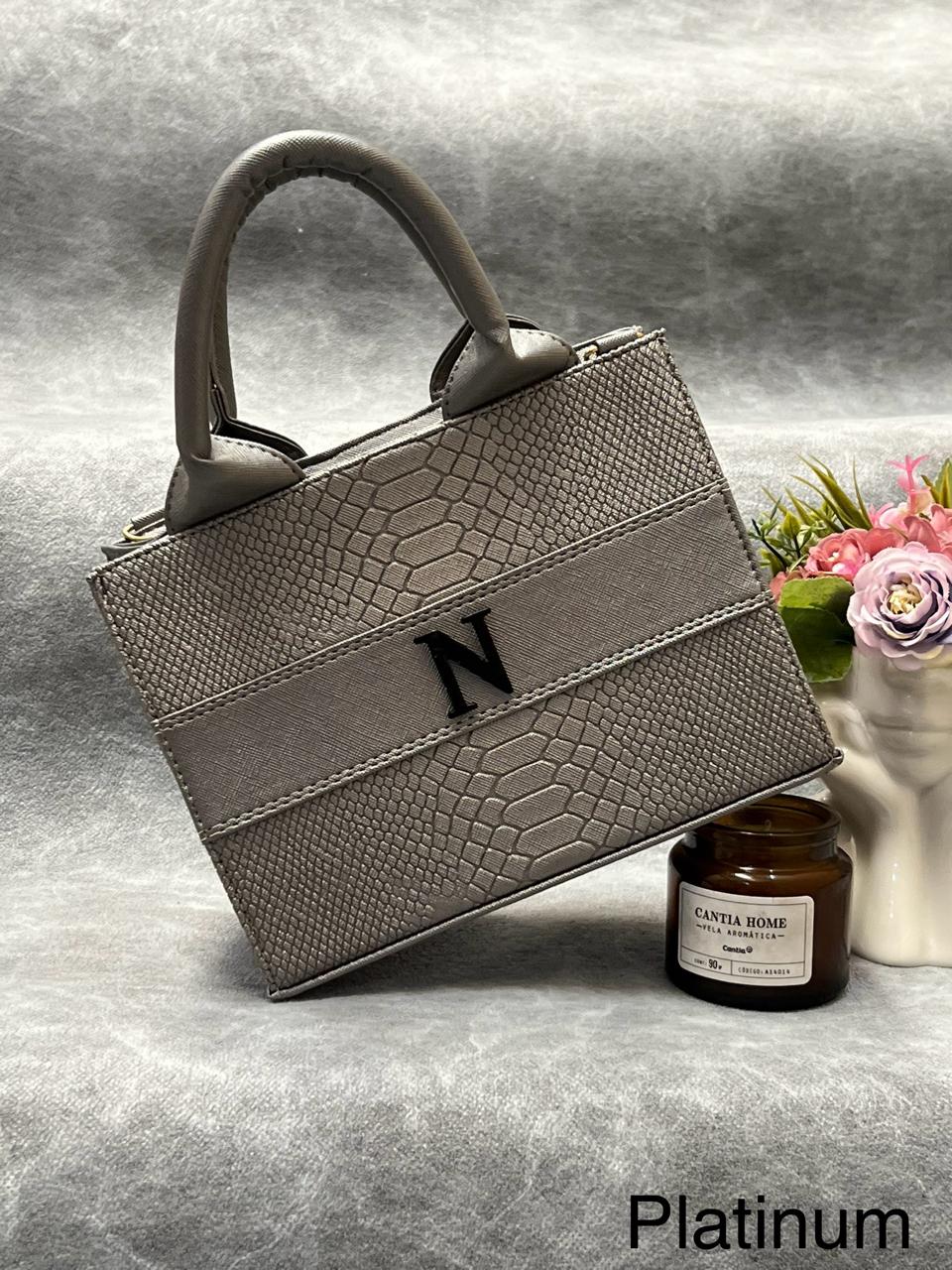 TOTE CLASICA MINI PLATINUM
