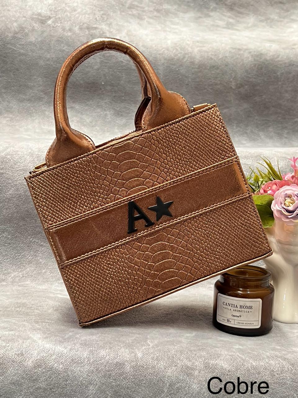 TOTE CLASICA MINI COBRE METÁLICO