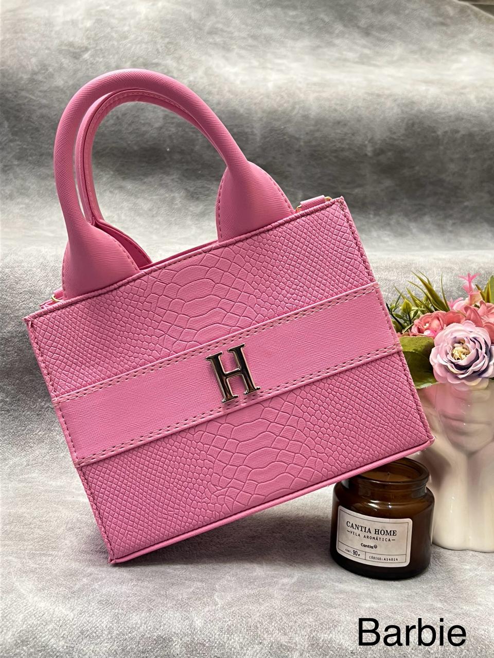 TOTE CLASICA MINI ROSA BARBIE