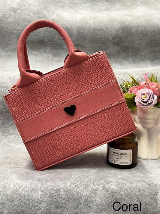 TOTE CLASICA MINI CORAL